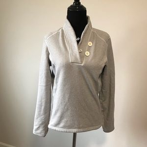 Northface | Grey Button Down Sweater